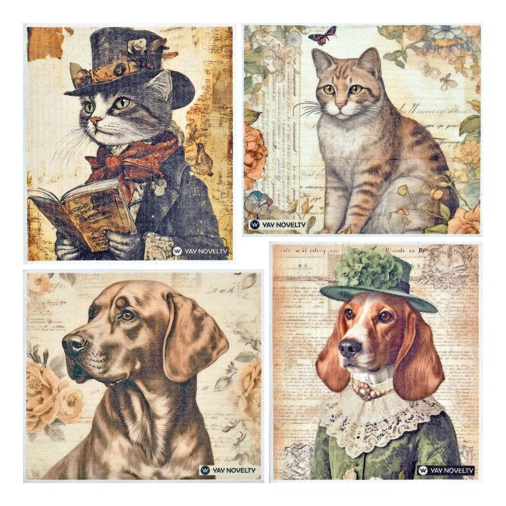 12-PK Eco-Friendly Swedish Dishcloths For Kitchen - Paper Towel Alternative